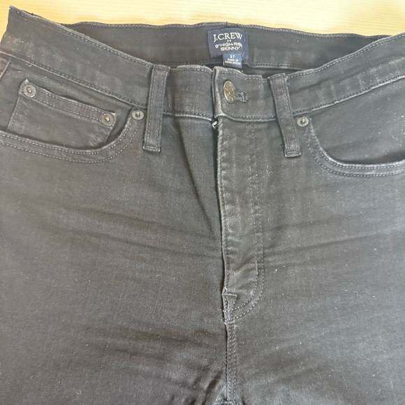 J. Crew Women's Black Jeans size 27 skinny‎ ankle jeans - Picture 2 of 7